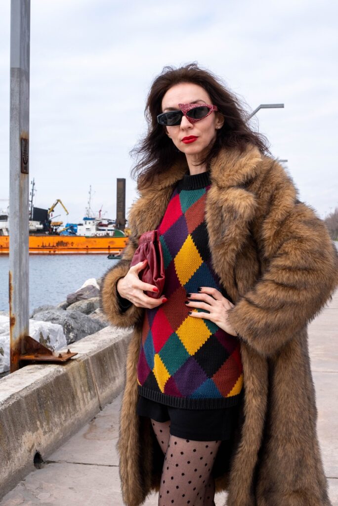 alain mikli asymmetrical sunglasses