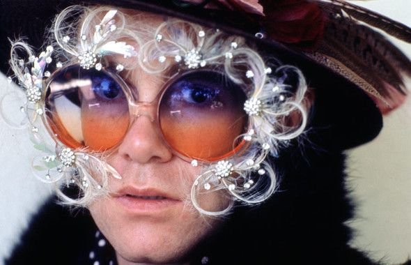 Elton John 70s glasses