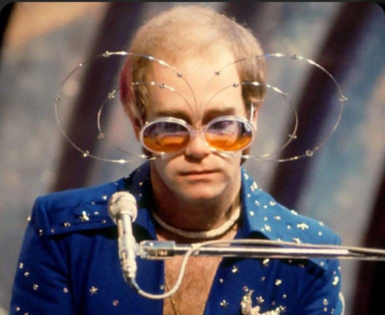 Elton John glasses